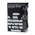 Boxerky 2pack 111912 0A720 23820 černá - Emporio Armani černá L