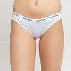 Kalhotky 3pcs QD3588E-YS7 černobílomodrá - Calvin Klein černo-bílo-modrá S