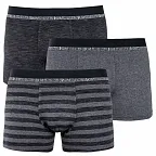 3PACK pánské bambusové boxerky CR7 šedé (8231-49-900) XL