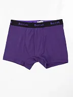 Boxerky BR BK 4476.28P tmavě fialová 2XL