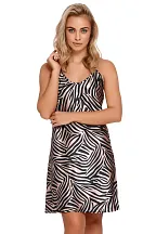 Dn-nightwear TM.9994 kolor:zebra mono M